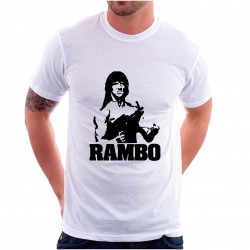 Camiseta Rambo Custom Vinyl