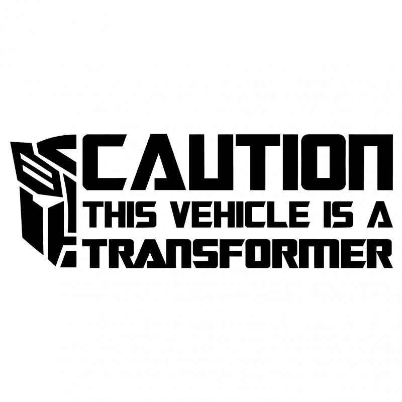 This Vehicle Is A Transformer