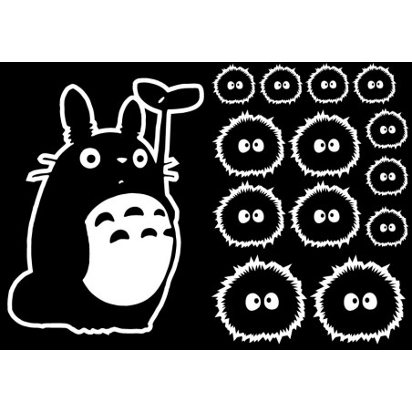 Totoro Y Pelusillas Contorno